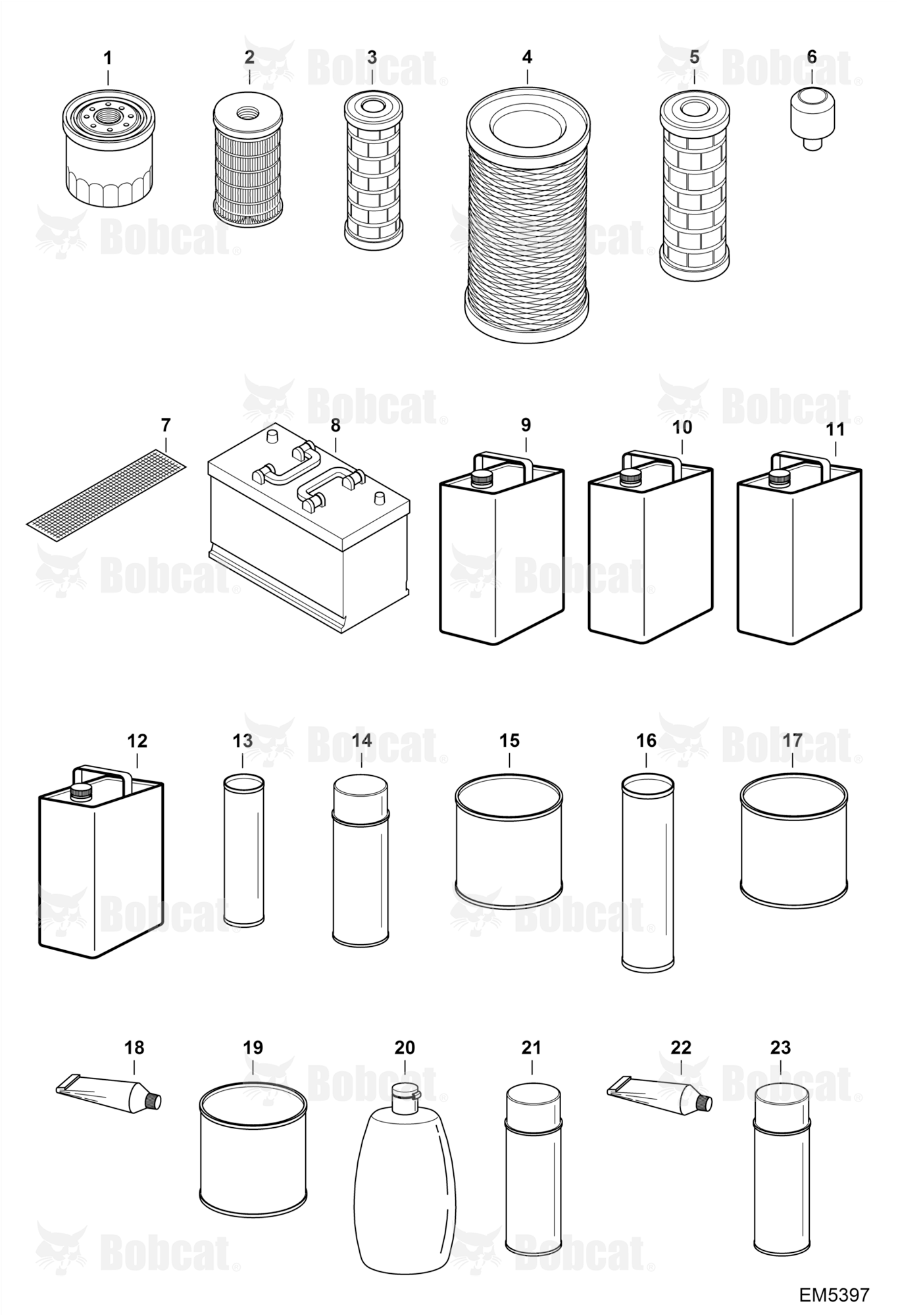 Maintenance Items (Service Parts)