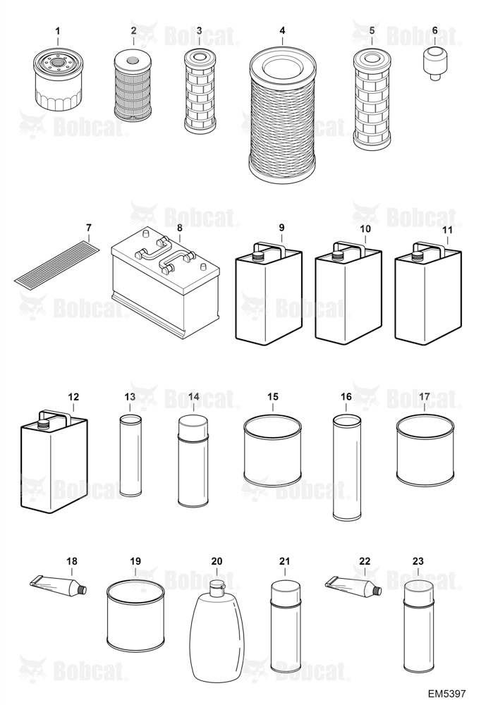 Maintenance Items (Service Parts)