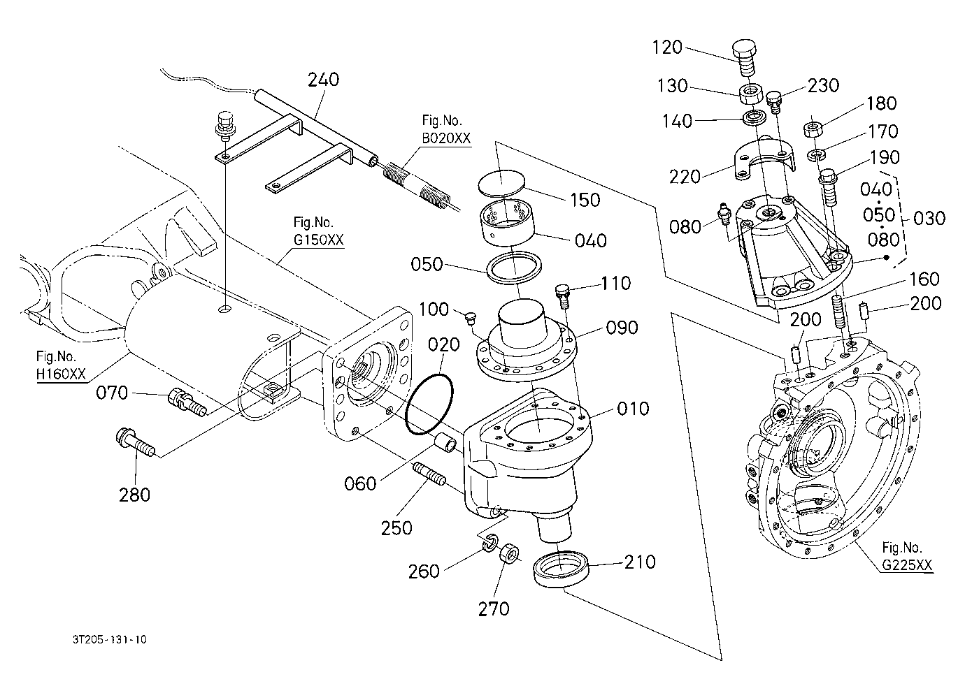 Bevel Gear Case Lh