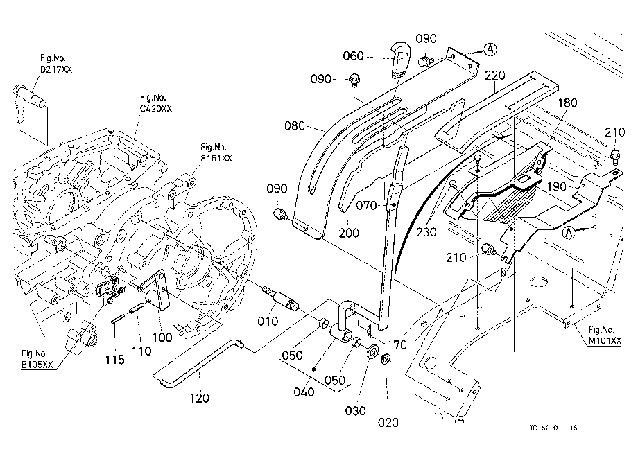 Range Gear Shift Lever