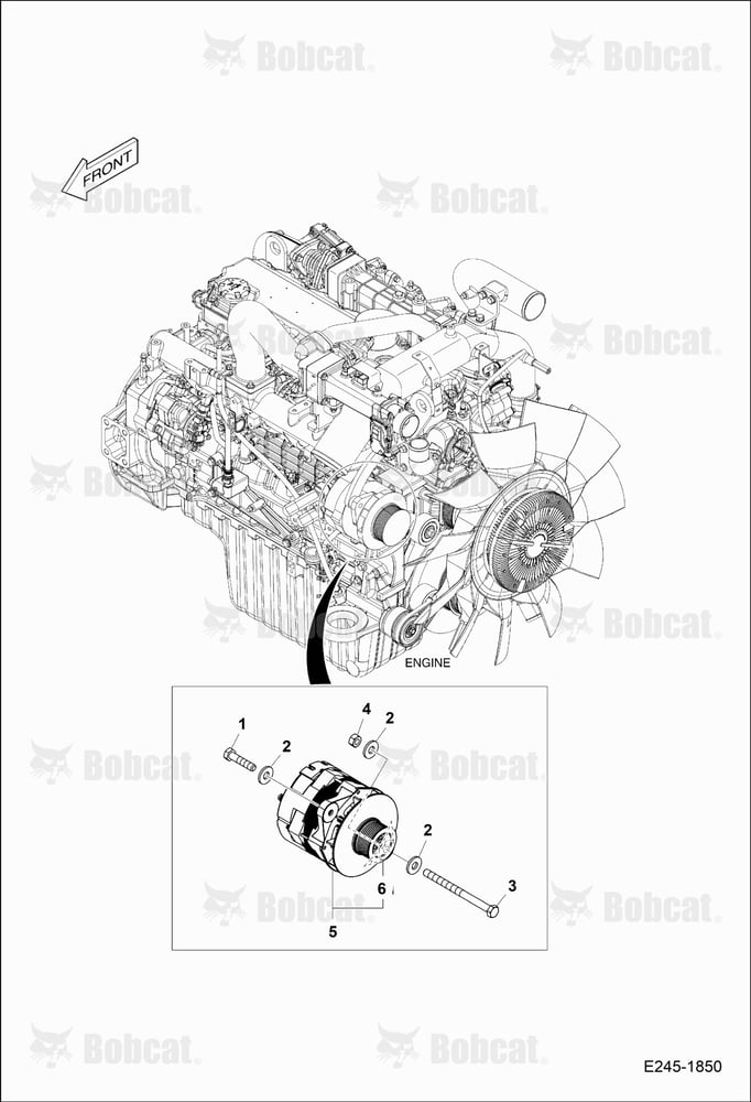 Alternator Mounting (Tier 4)