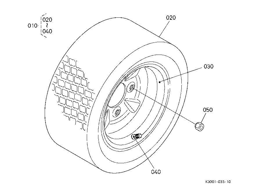 Rear Wheel (18*7.5-10)