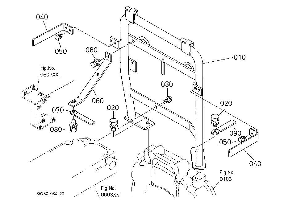 Bonnet Support [Cab Type]