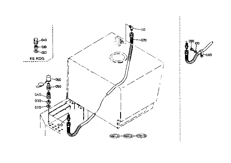 Oil Piping (Oil Tank) Except [Exp. Kuk Uae]
