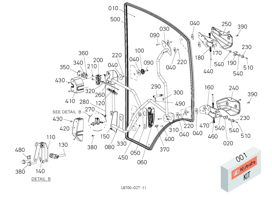 Door Assembly - Rh