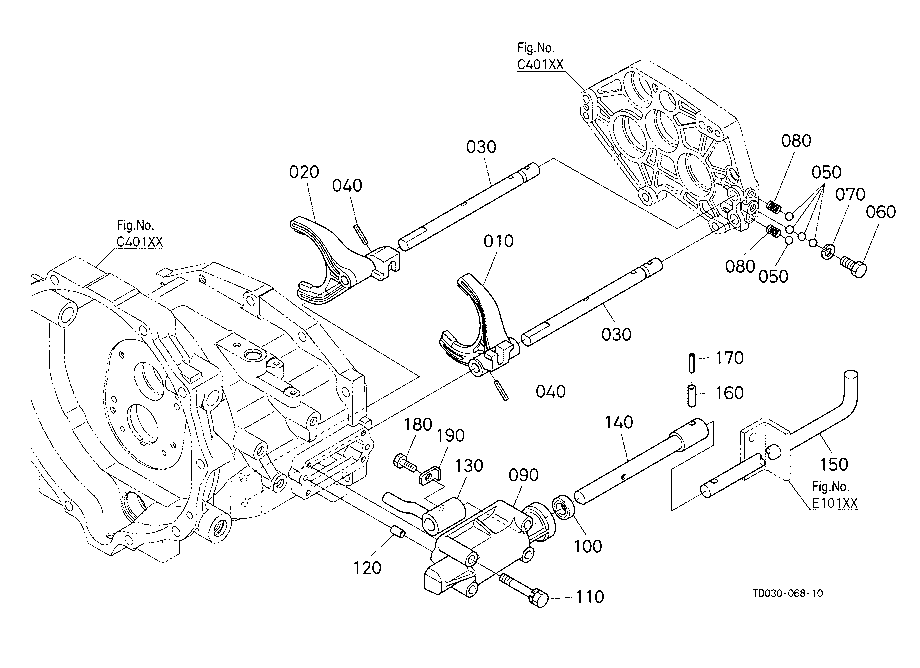 Main Gear Shift Fork [Manual T/M Type]