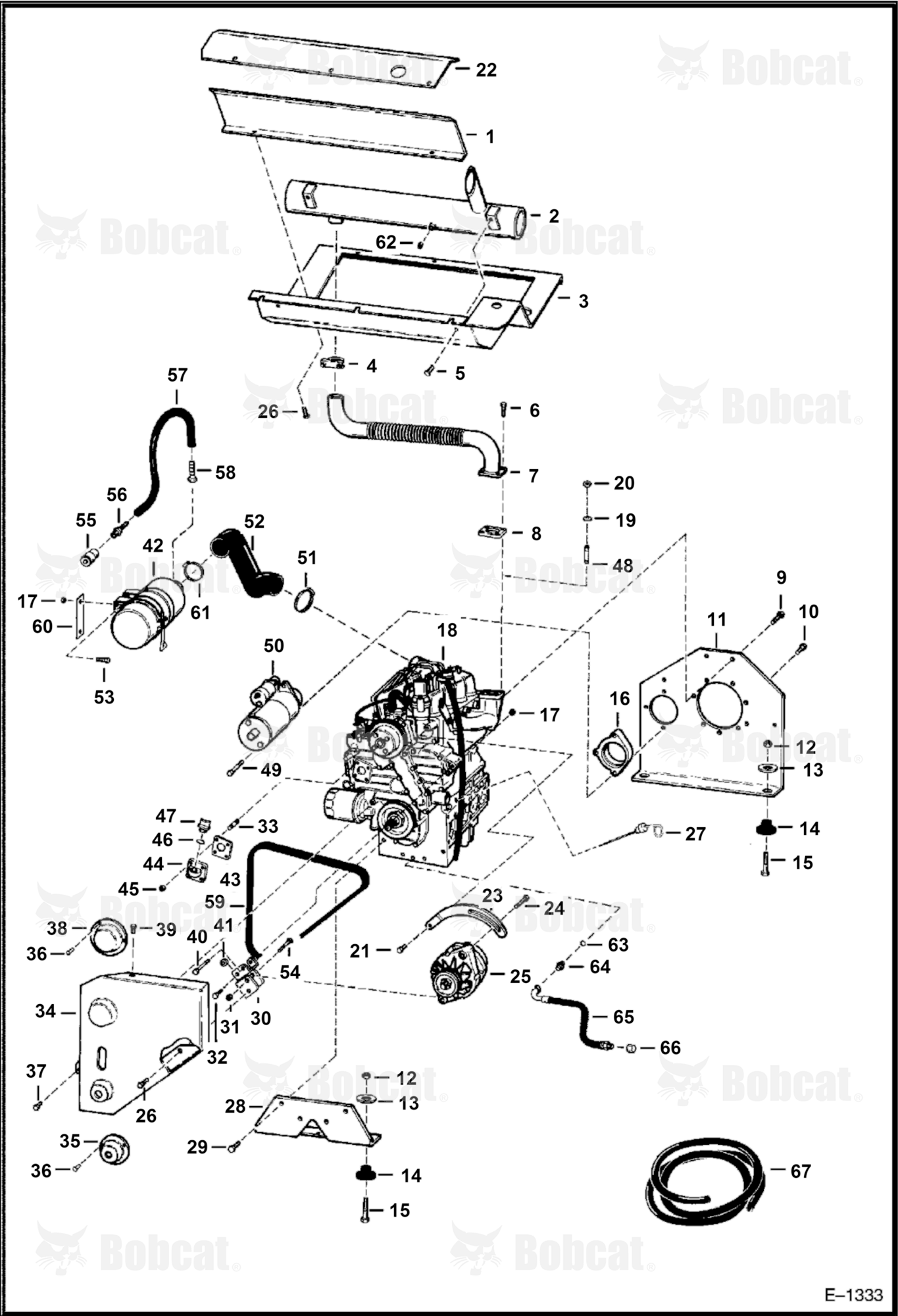 Engine & Attaching Parts