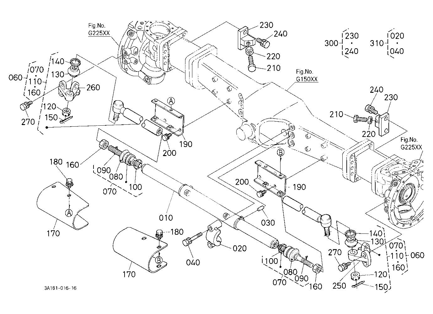 Tie Rod/Steering Cylinder (With 80 Inch Tread) [Ro