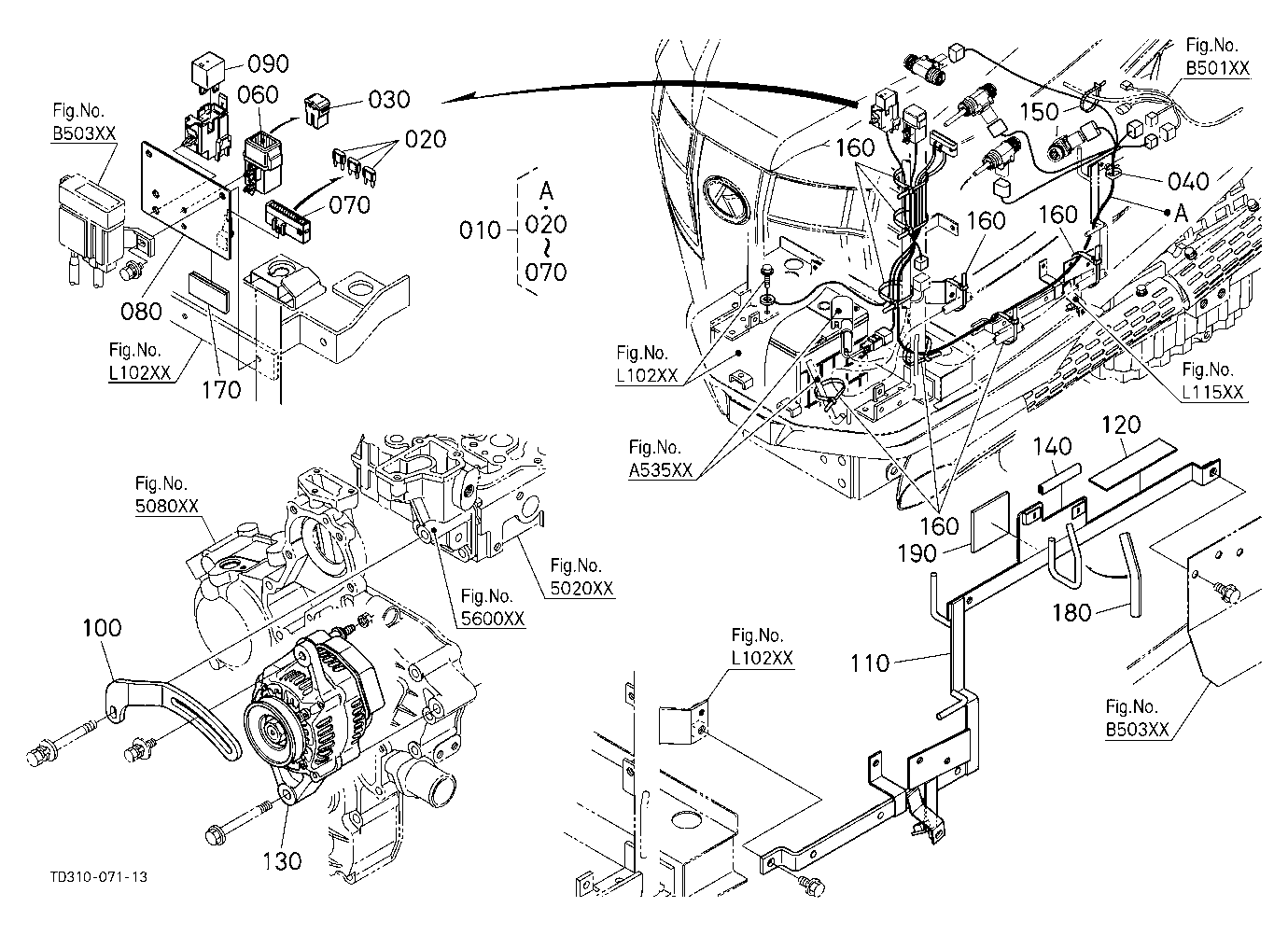 Heater Kit (Alternator/Electrical Wiring) [Option]
