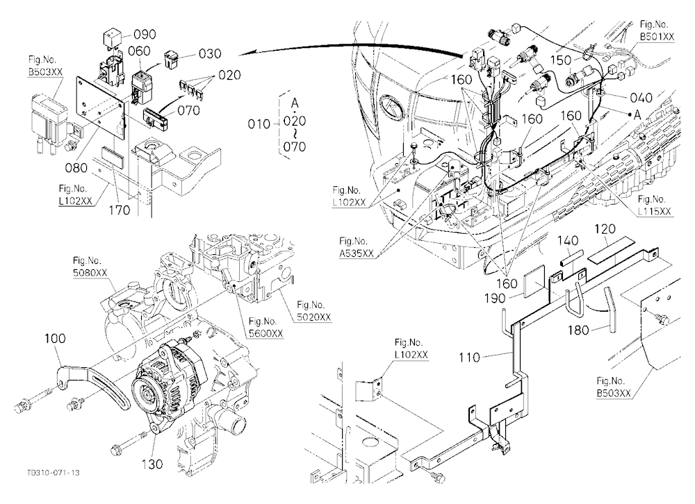 Heater Kit (Alternator/Electrical Wiring) [Option]