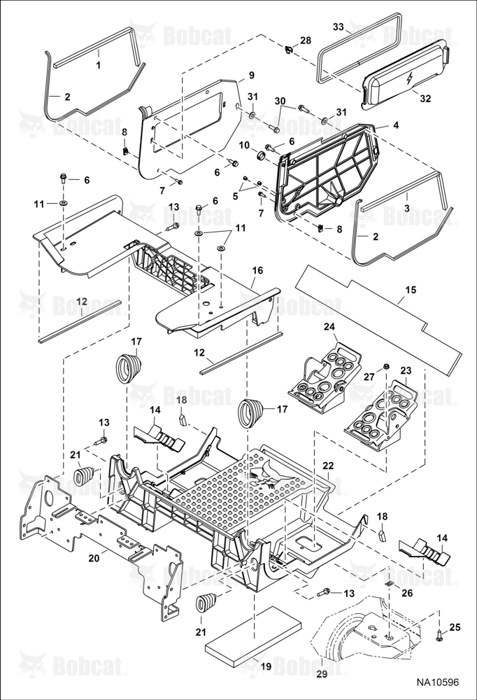 Panels (Floor Pan) (Manual Controls)