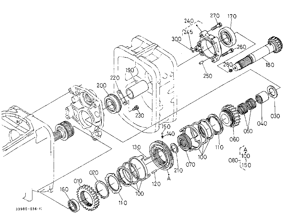 Synchro Mesh Gear (Synchro-Shuttle)