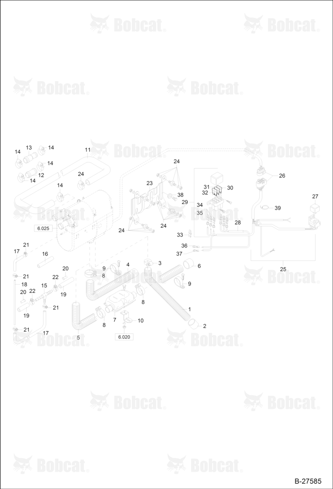 Diesel Operated Heating - Mounting Kit