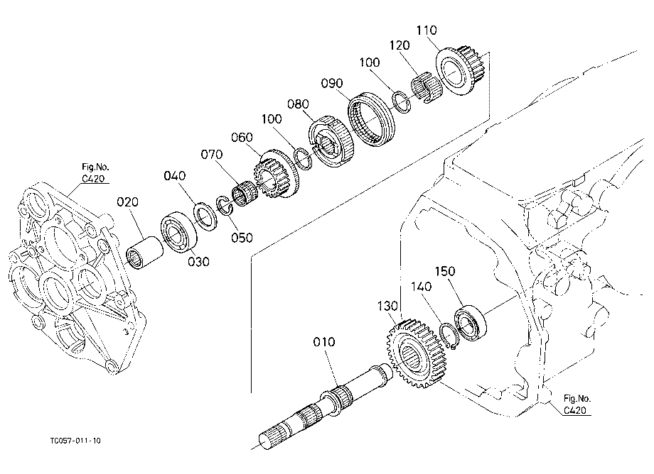 Range Gear Shaft