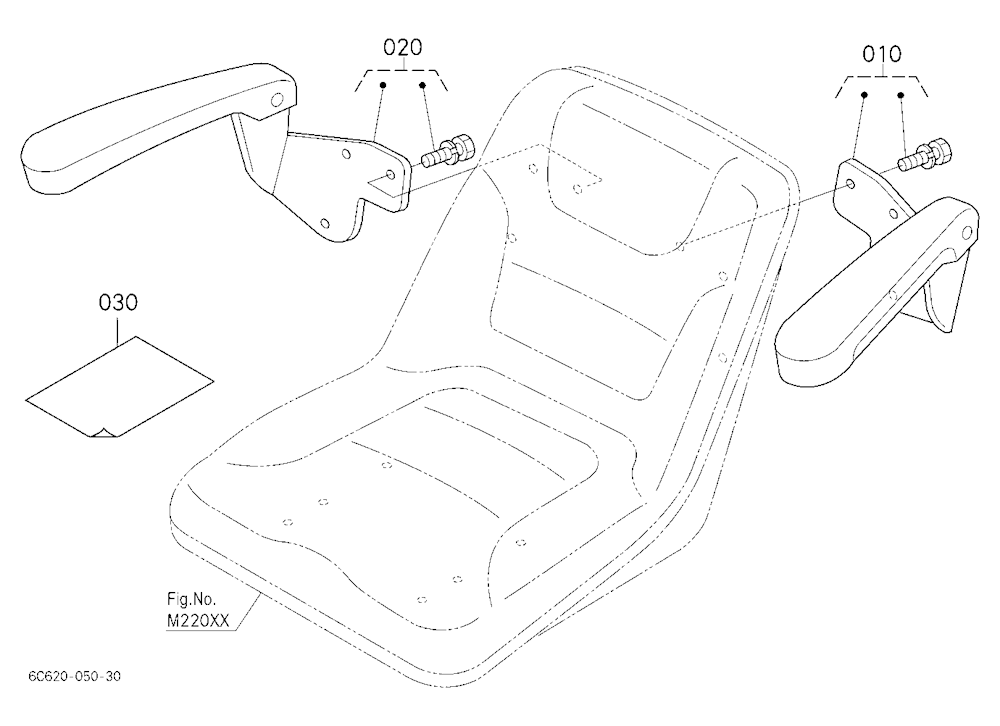 Armrest Kit (W/G No.B7358) [Option]