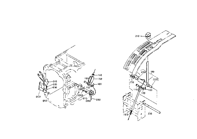 Pto Shift Lever