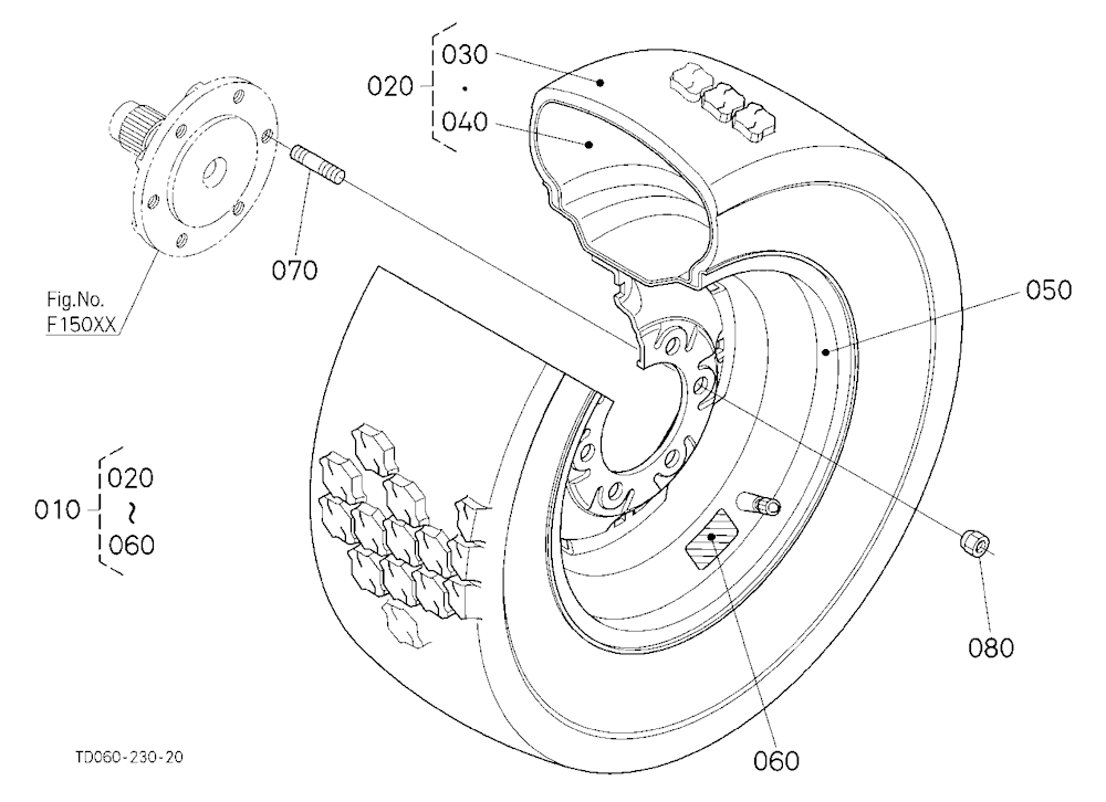 Front Wheel (27*10.50-15)