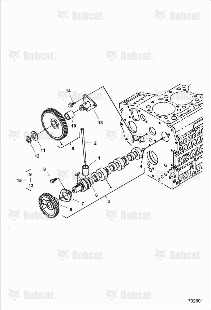 ENGINE, Camshaft and Idle Gear Shaft