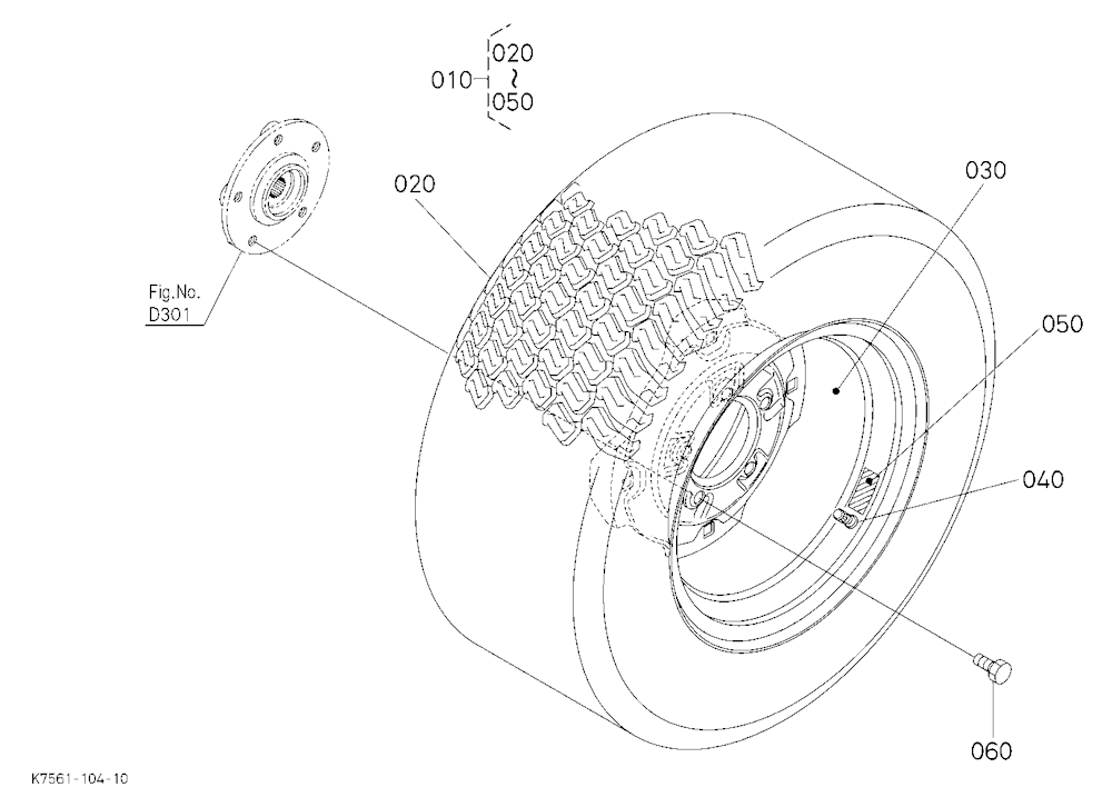 Rear Wheel(23*10.5-12)
