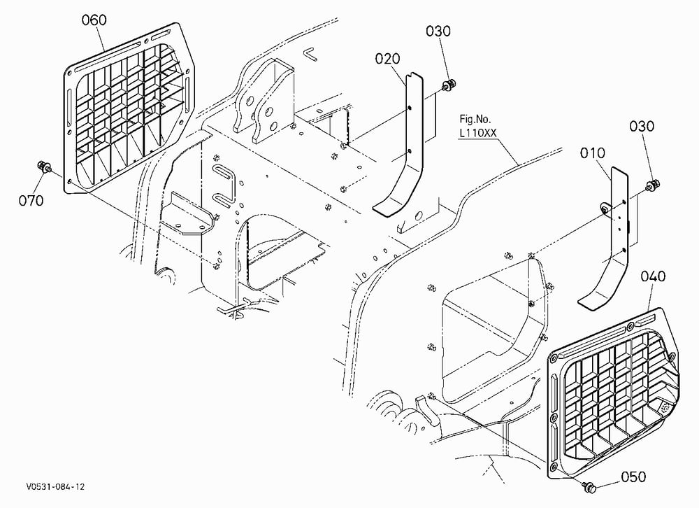 FAN DUCT COVER [HIGH FLOW] [REVERSE FAN] [SHOCKLES