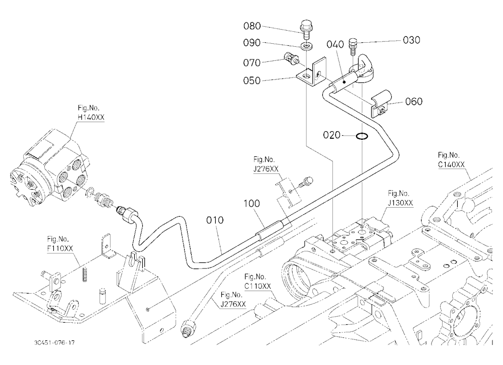 Hydraulic Oil Line (Steering)