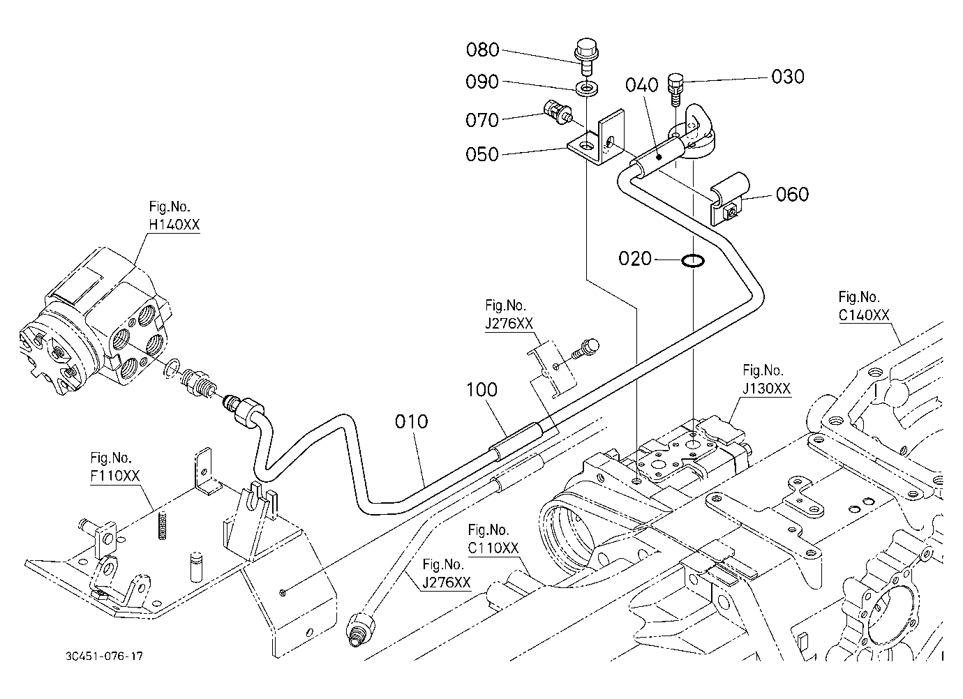 Hydraulic Oil Line (Steering)