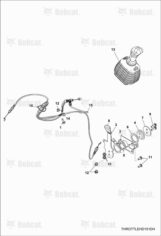 Drive TRAIN, Hand Throttle