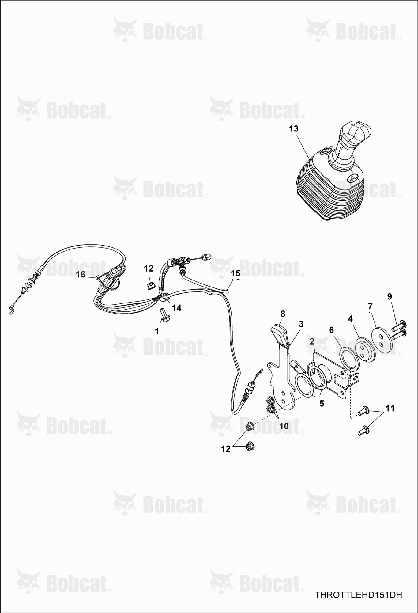 Drive TRAIN, Hand Throttle