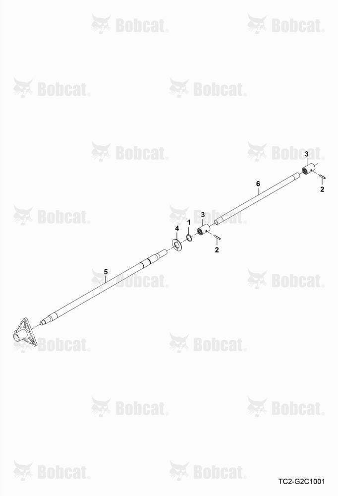 PTO Input Shaft Group