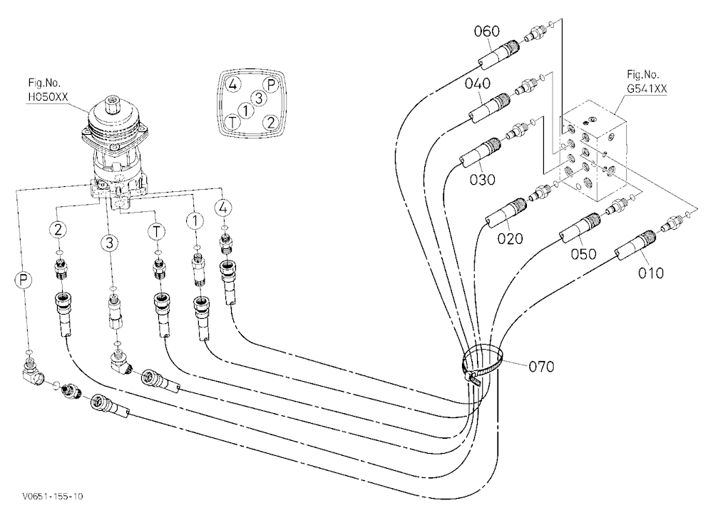 Oil Piping (Control Left)