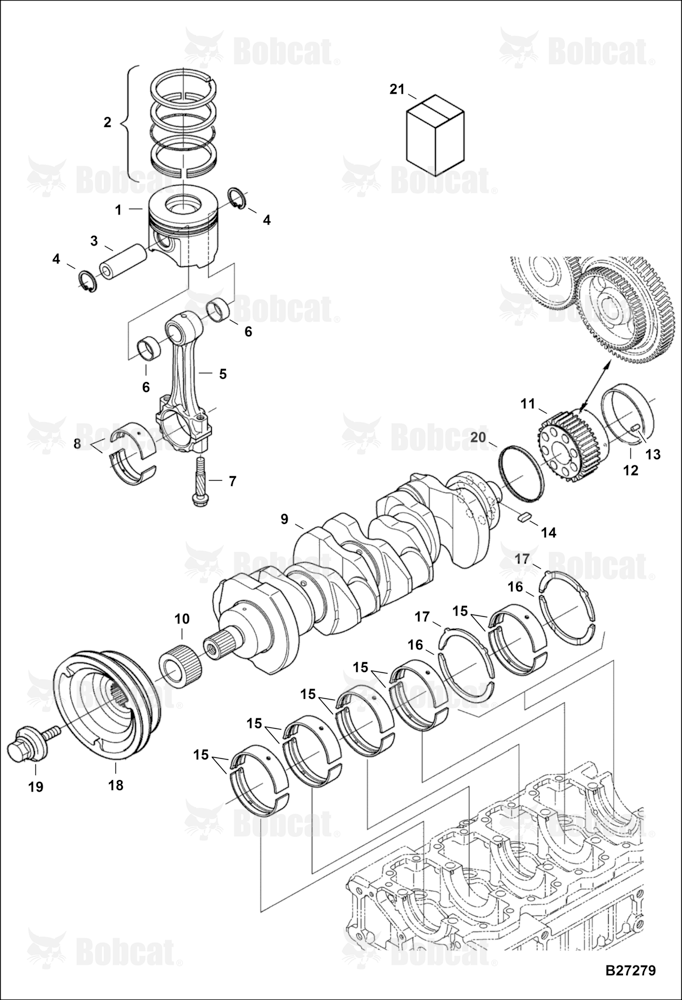 Piston & Crankshaft