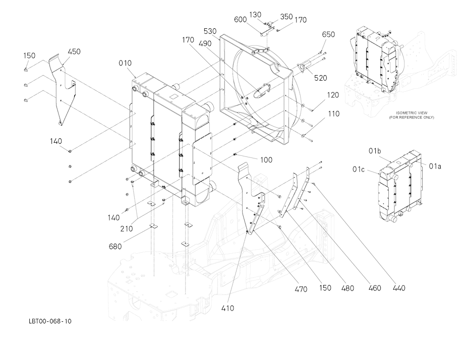 Cooling Group Assembly - Range 1 (Part 2)