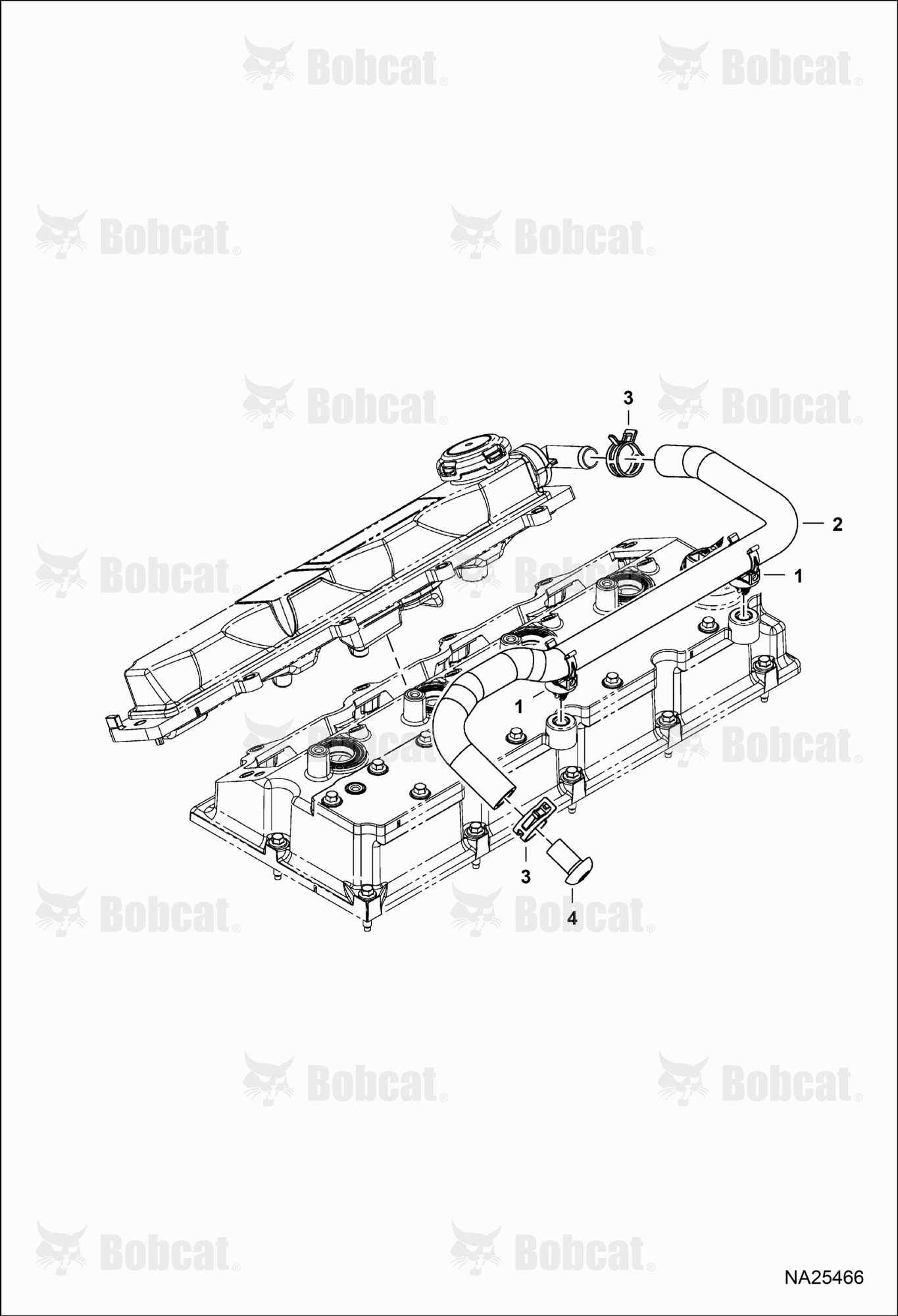 Rocker Arm Cover Hose