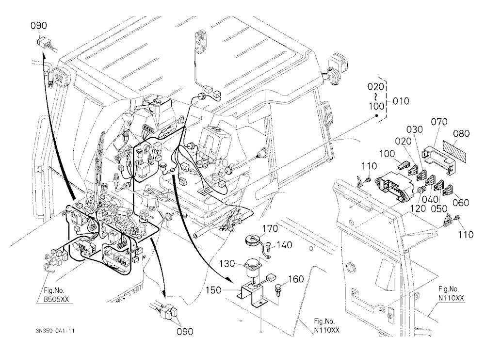 Electrical Wiring (Main) [Wider Cab Type]
