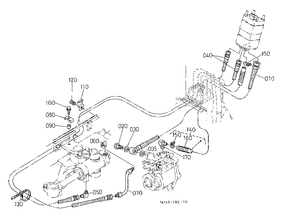 Hydraulic Oil Line(Ps) [Except Hst Type]