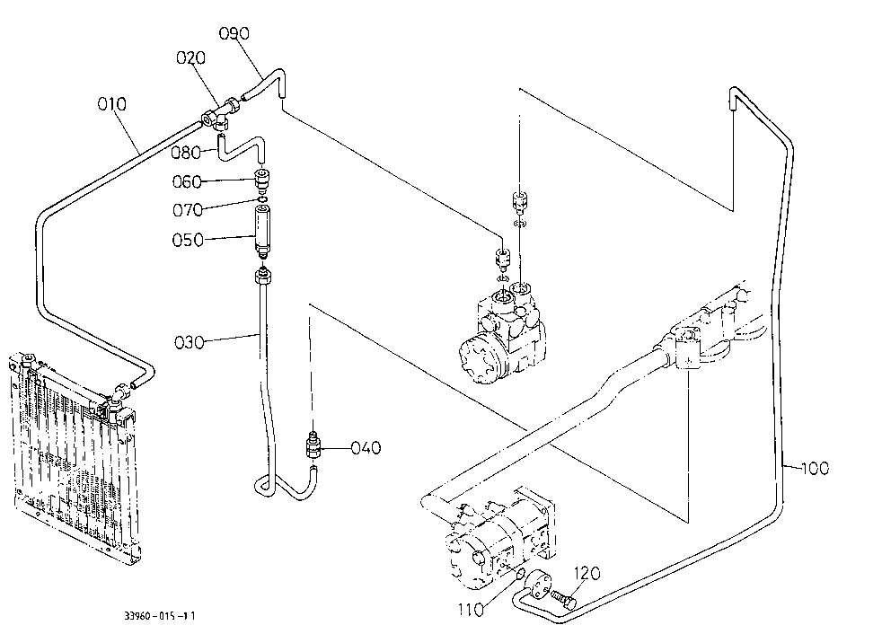 Hydraulic Pipe (Delivery) 2