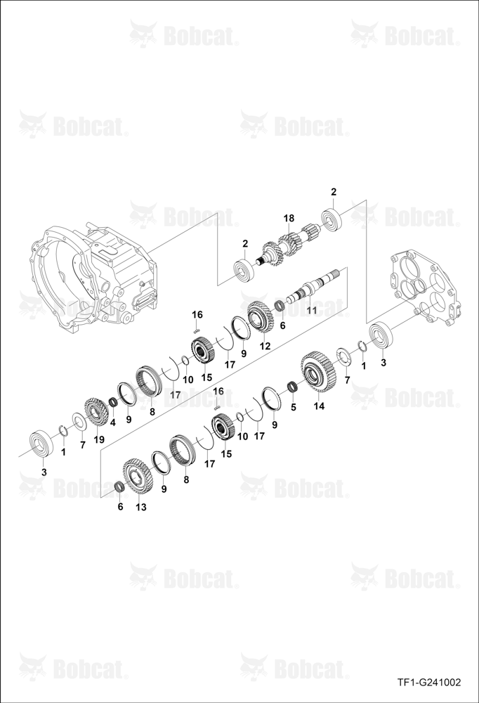 Main Shift Shaft Group