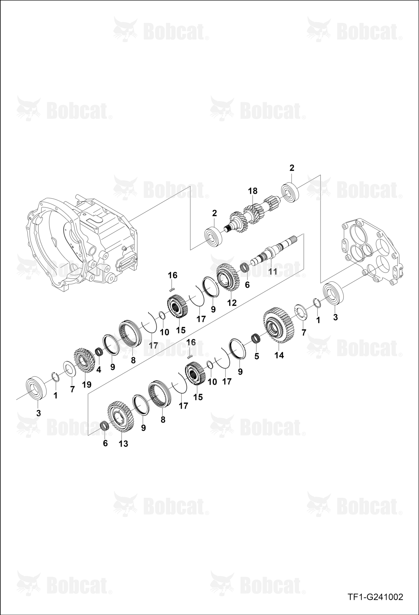 Main Shift Shaft Group