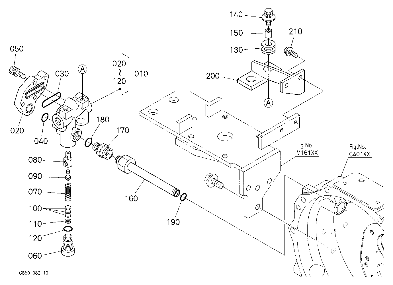 Hydraulic Outlet Block