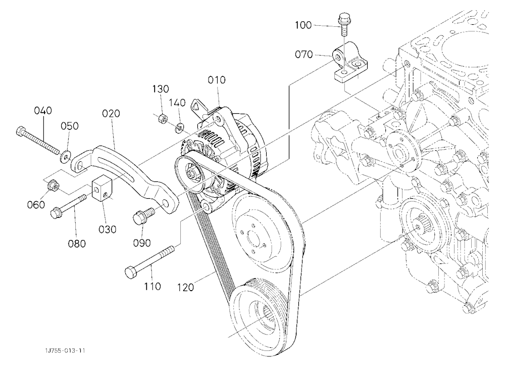 Alternator And Pulley