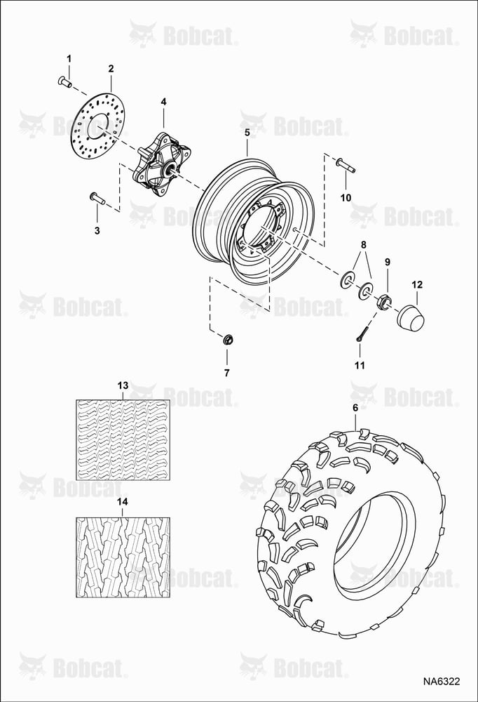 WHEELS, Rear AJNY20001 & Above