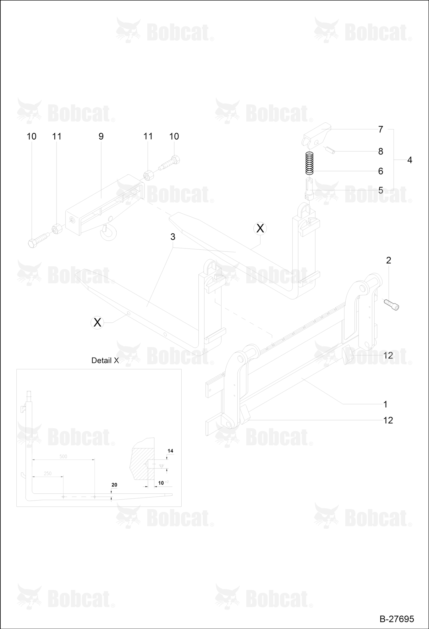 Stacker Equipment With Crane Hook