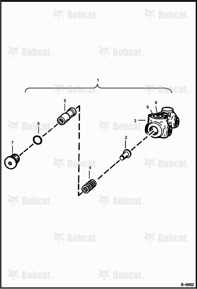 Counterbalance Valve  5030M15001 - 5030M15022