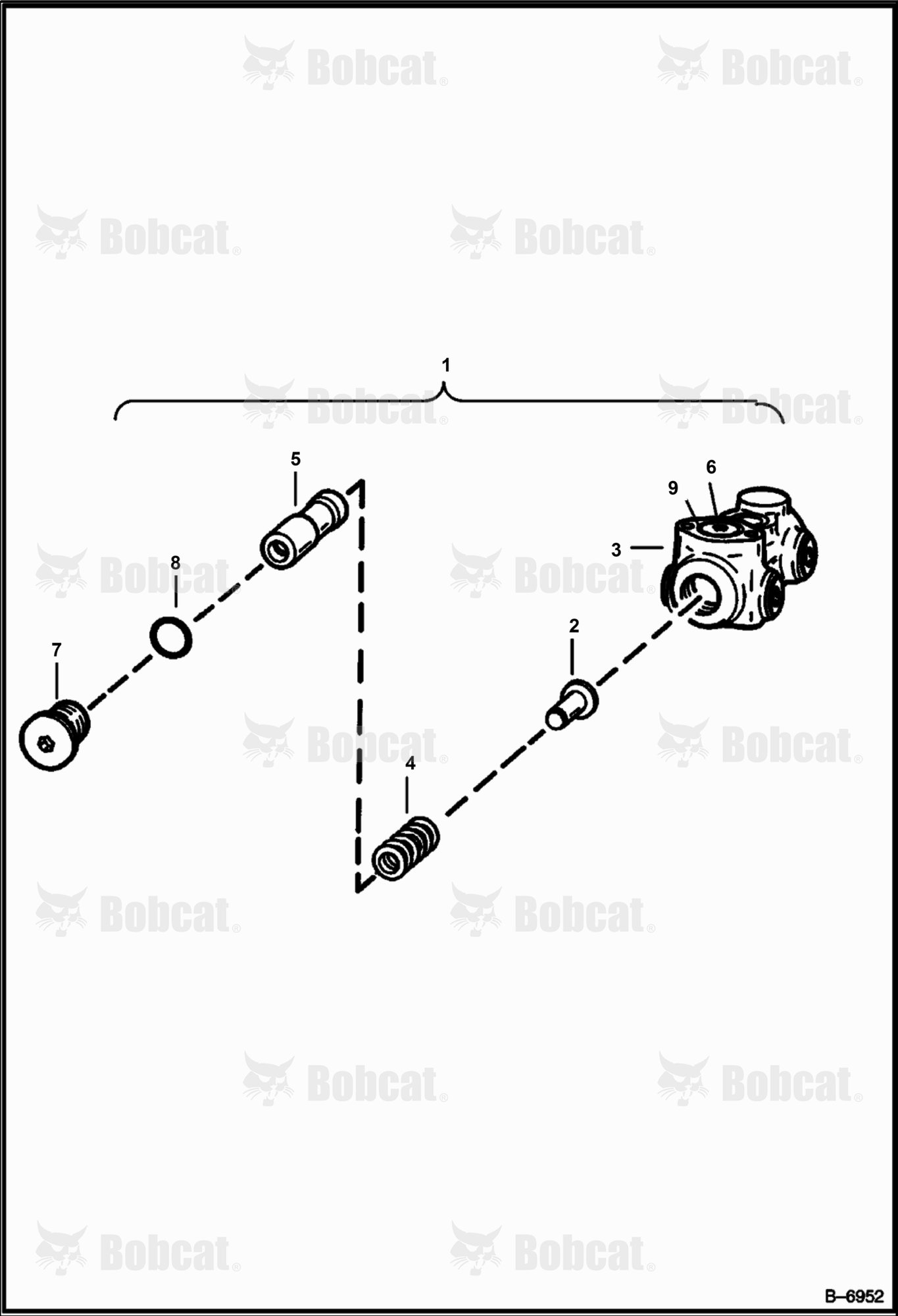 Counterbalance Valve  5030M15001 - 5030M15022