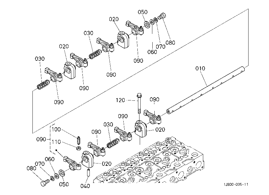 Rocker Arm Shaft