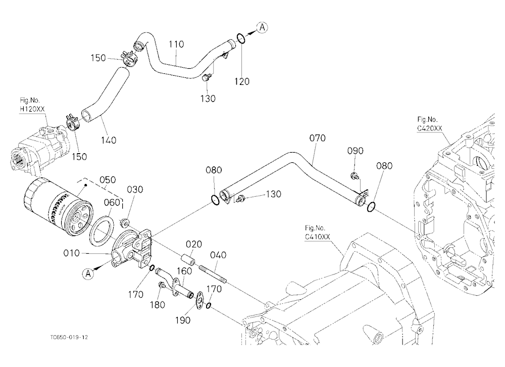 Hydraulic Oil Line (Inlet)