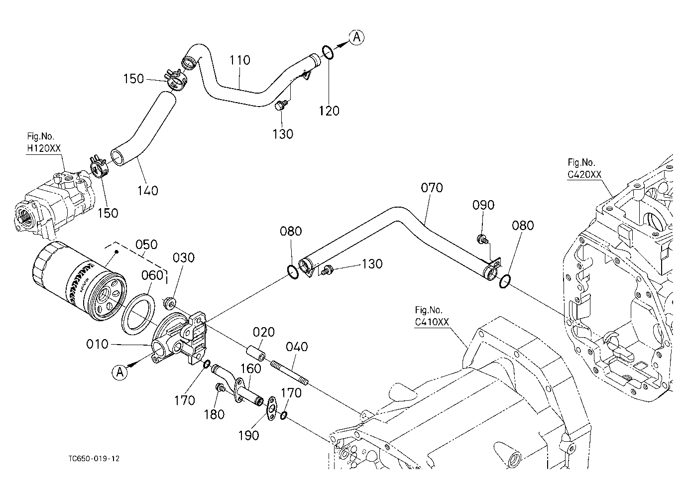 Hydraulic Oil Line (Inlet)