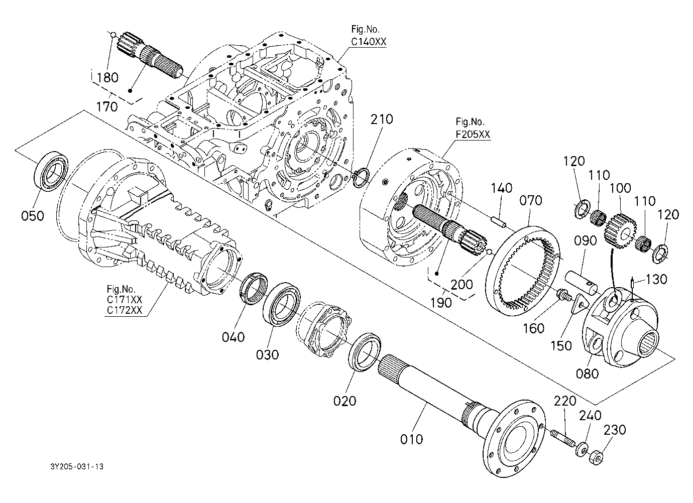 Rear Axle Shaft