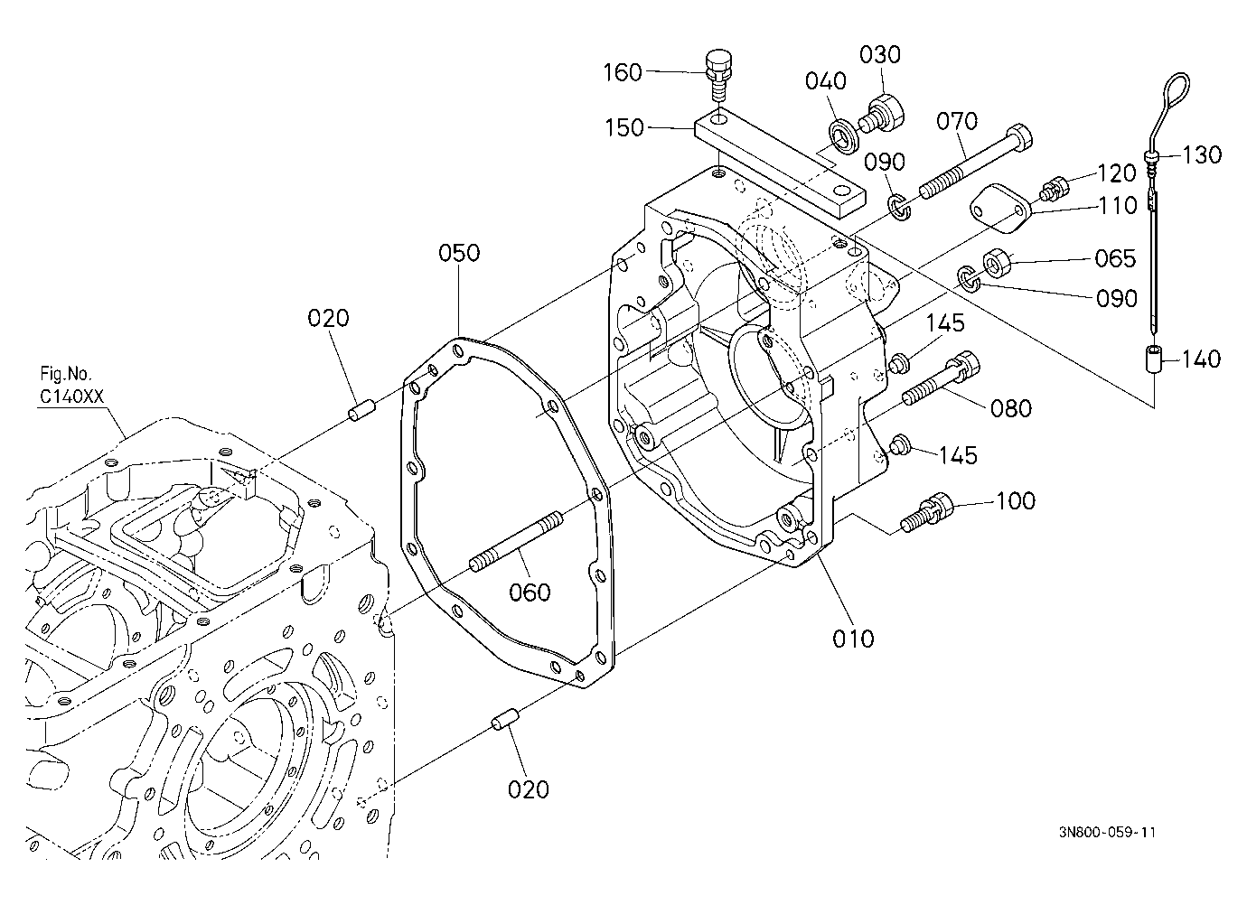 Transmission Case Rear Cover [Shdc2/Sdsc2]