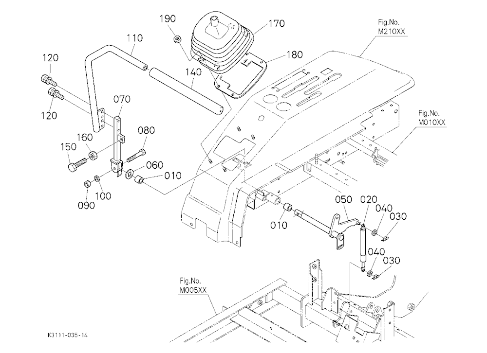 Speed Control Lever Rh